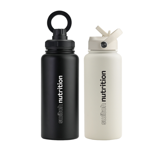 Switch Nutrition - Stainless Water Bottle - BLACK
