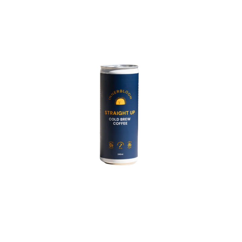 Load image into Gallery viewer, INNER BLOOM STRAIGHT UP COLD BREW COFFEE x 12
