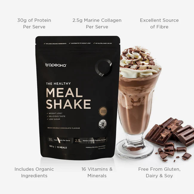 Load image into Gallery viewer, Tropeaka Healthy Meal Shake Rich Double Chocolate
