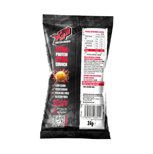 Load image into Gallery viewer, TotalXP Protein Crunch Chips - Chilli Hotness (box of 12)
