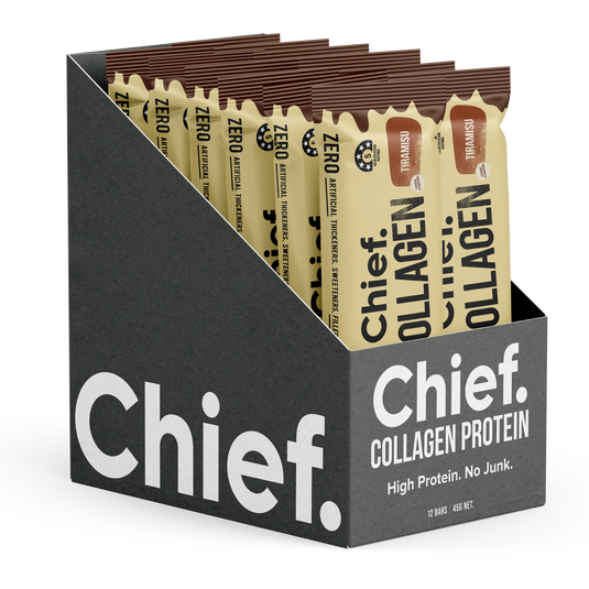 CHIEF Collagen Protein Bar (box of 12)