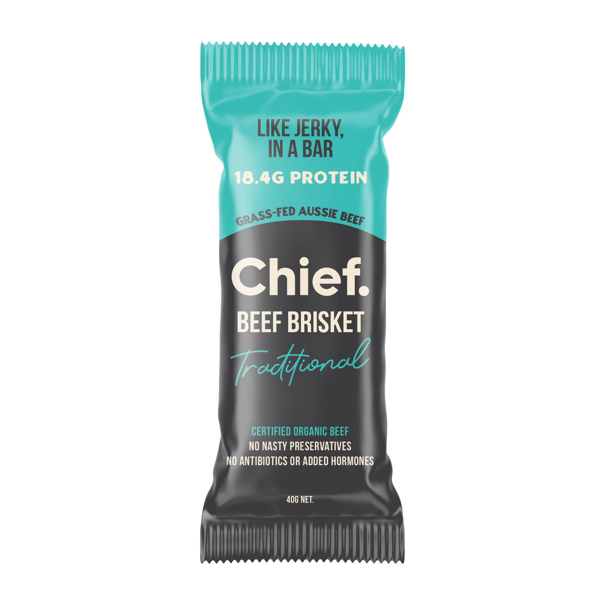 CHIEF ORGANIC GRASS-FED BEEF BAR - Traditional