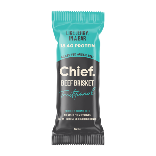 CHIEF ORGANIC GRASS-FED BEEF BAR - Traditional