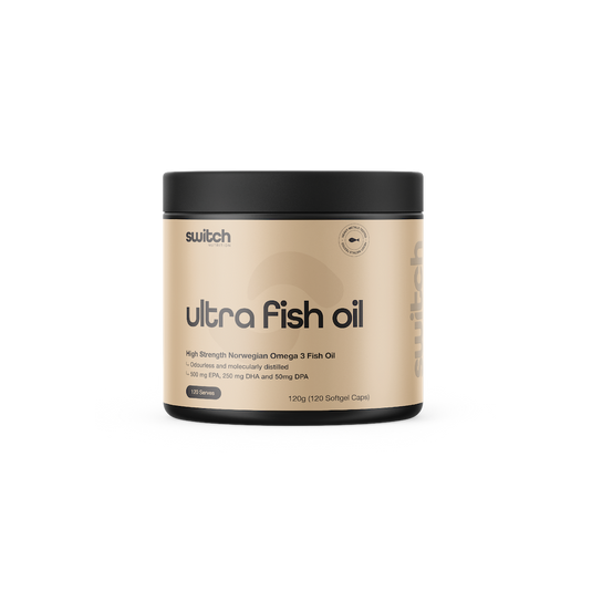SWITCH Essentials - ULTRA FISH OIL  [120 Capsules]
