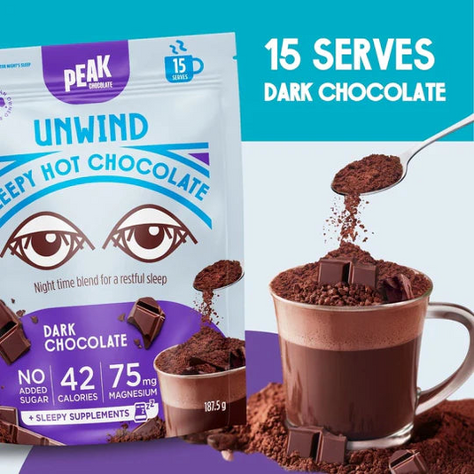 Peak Rest Hot Chocolate - Dark Chocolate (15 serves)