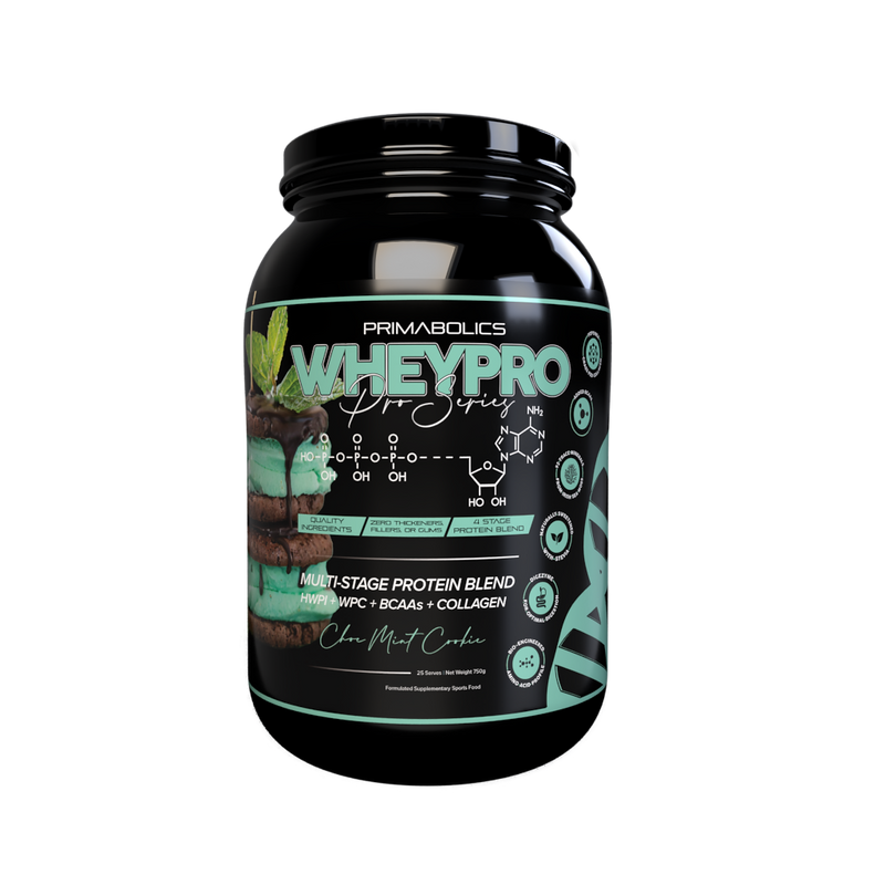 Load image into Gallery viewer, Primabolics WHEY PRO (PROTEIN BLEND WITH GRASS FED COLLAGEN) 25 SV
