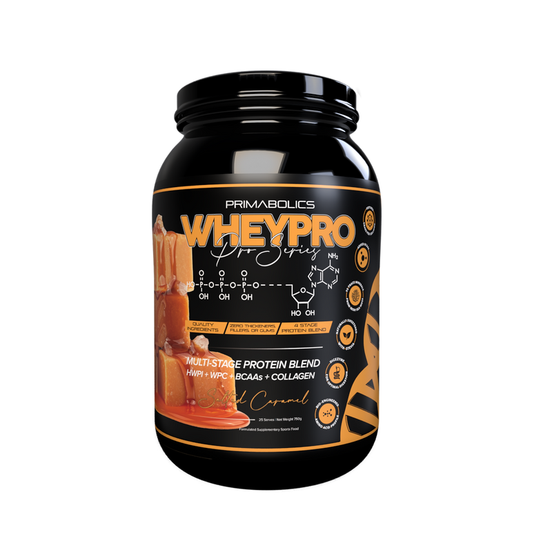 Load image into Gallery viewer, Primabolics WHEY PRO (PROTEIN BLEND WITH GRASS FED COLLAGEN) 25 SV
