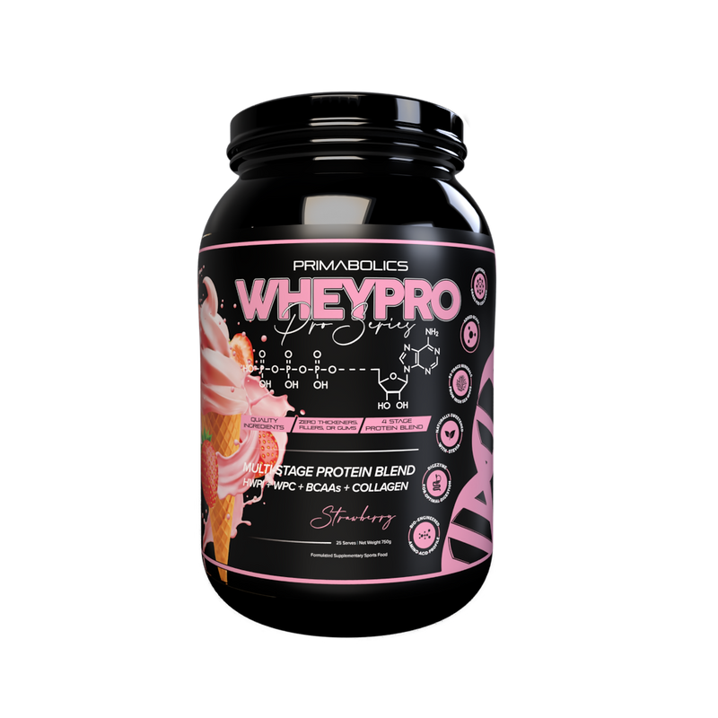 Load image into Gallery viewer, Primabolics WHEY PRO (PROTEIN BLEND WITH GRASS FED COLLAGEN) 25 SV
