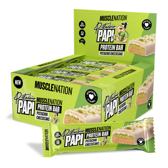 CHEESECAKE Protein Bar - Pistachio Papi  (12 bars)