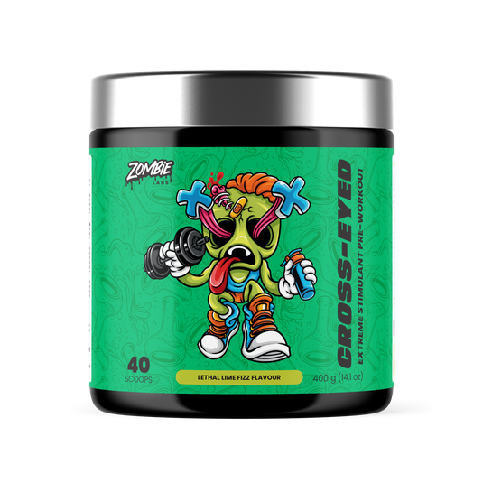 ZOMBIE LABS - Cross-Eyed Extreme Pre-Workout  [40 Scoops]