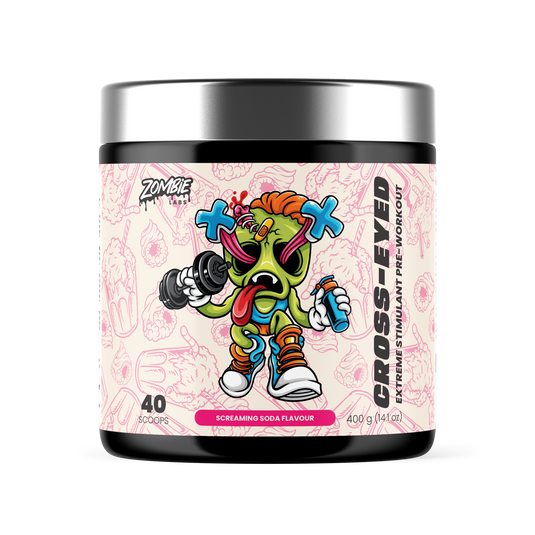 ZOMBIE LABS - Cross-Eyed Extreme Pre-Workout  [40 Scoops]