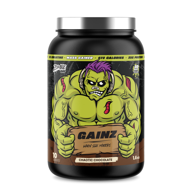 Load image into Gallery viewer, ZOMBIE LABS - Gainz Mass Gainer - 1.6Kg [10 Serves]
