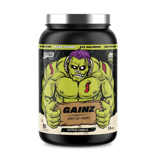 ZOMBIE LABS - Gainz Mass Gainer - 1.6Kg [10 Serves]