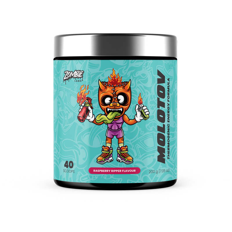 Load image into Gallery viewer, ZOMBIE LABS - Molotov Thermo-Style Caffeinated Energy [40 Serves]
