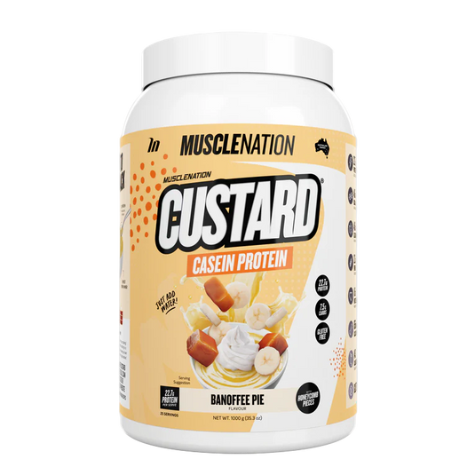 Muscle Nation CUSTARD CASEIN PROTEIN