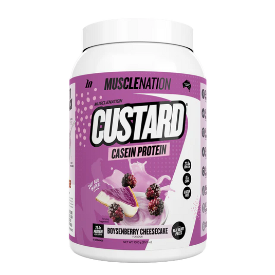 Muscle Nation CUSTARD CASEIN PROTEIN