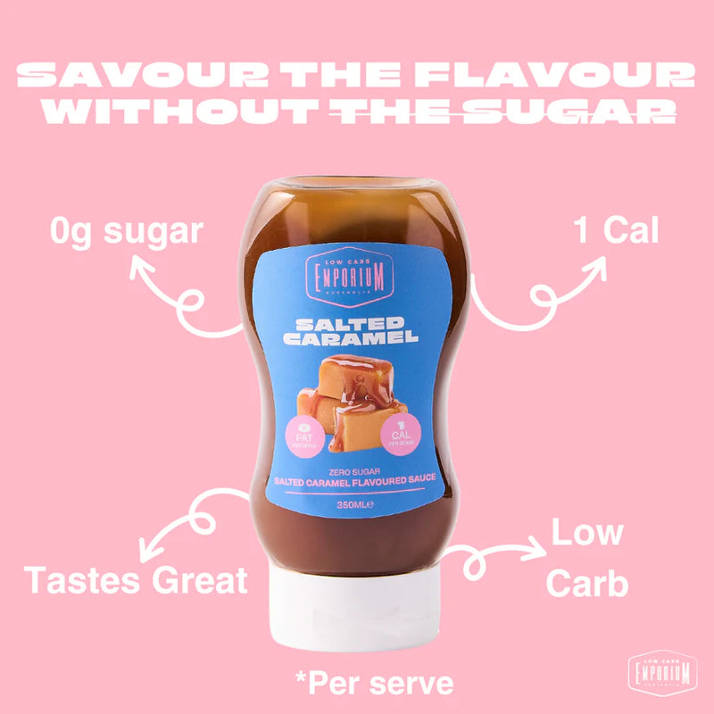 Load image into Gallery viewer, No Added Sugar Salted Caramel Sauce - 350mL
