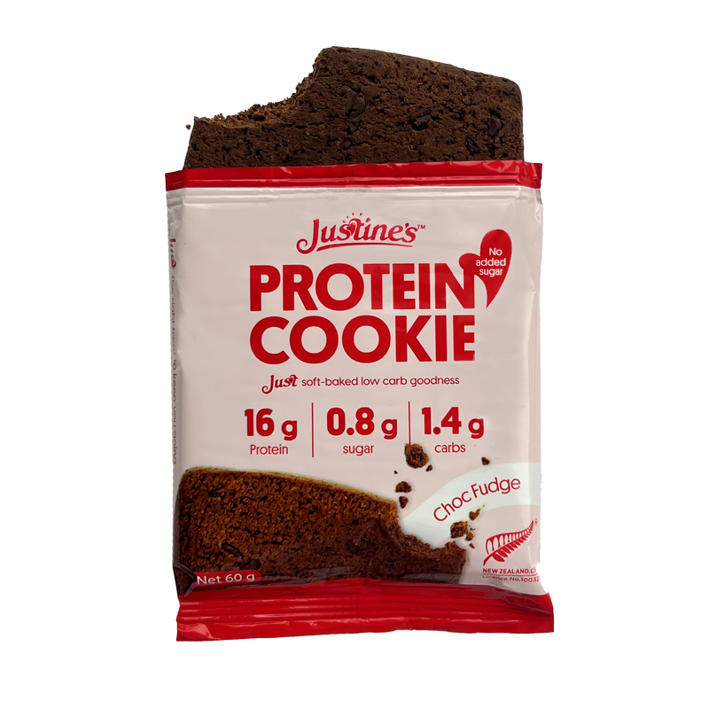 Load image into Gallery viewer, Justine&#39;s Protein Cookie Choc Fudge 60g
