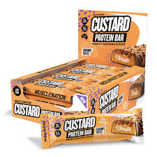 MN CUSTARD PROTEIN BAR - CARAMEL TOFFEE