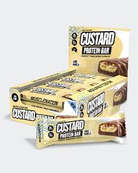 MN CUSTARD PROTEIN BAR - CHOC VANILLA