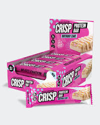 MN CRISP PROTEIN BAR - BIRTHDAY CAKE