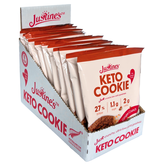 Justine's Keto Crunch Cookie 40g (SOLD in 12's)