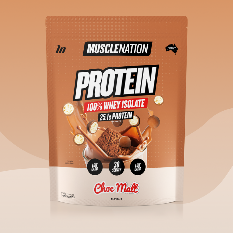 Load image into Gallery viewer, Muscle Nation WHEY Protein Isolate 2.2lb Bag
