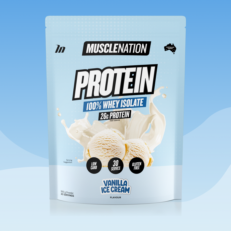 Load image into Gallery viewer, Muscle Nation WHEY Protein Isolate 2.2lb Bag
