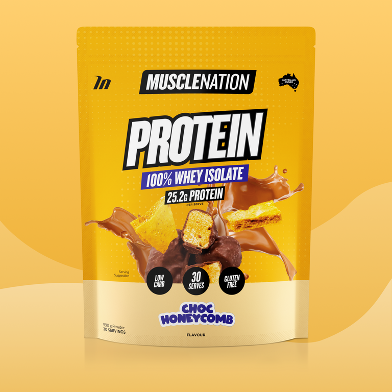Load image into Gallery viewer, Muscle Nation WHEY Protein Isolate 2.2lb Bag
