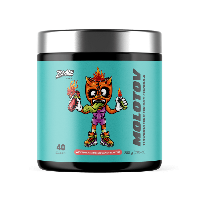 Load image into Gallery viewer, ZOMBIE LABS - Molotov Thermo-Style Caffeinated Energy [40 Serves]

