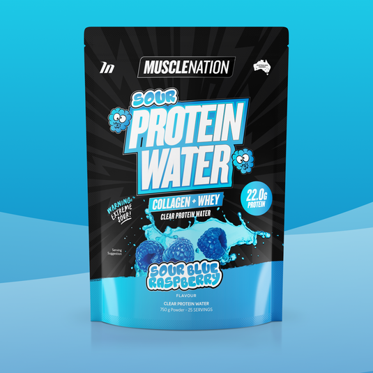MUSCLE NATION SOUR PROTEIN WATER