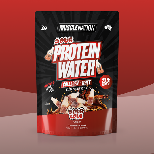MUSCLE NATION SOUR PROTEIN WATER