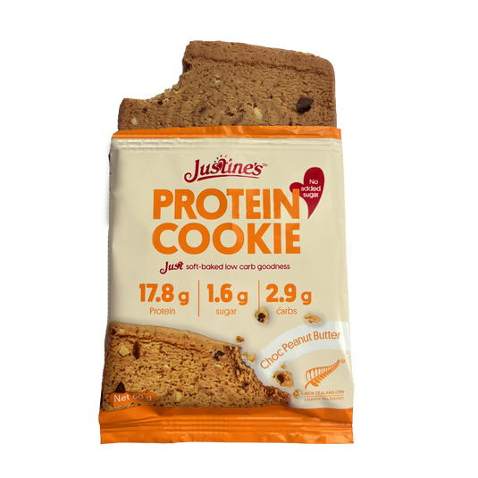 Justine's Protein Cookie Peanut Butter Choc Chip 60g
