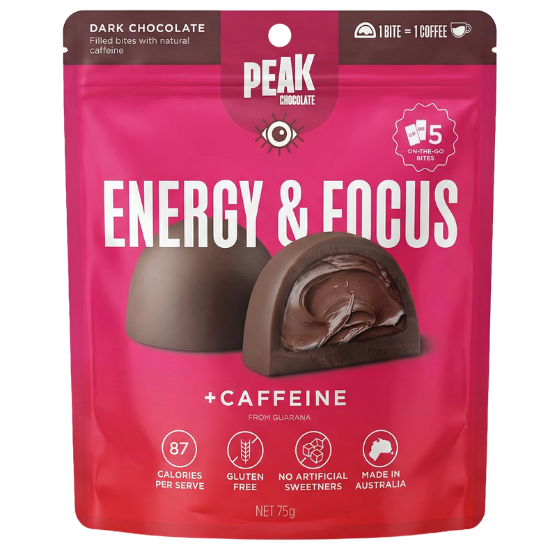 Load image into Gallery viewer, PEAK CHOCOLATE ENERGY BITE (Stand-Up Pouch x 5 units)

