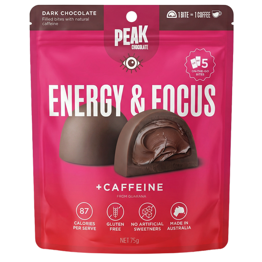 PEAK CHOCOLATE ENERGY BITE (Stand-Up Pouch x 5 units)