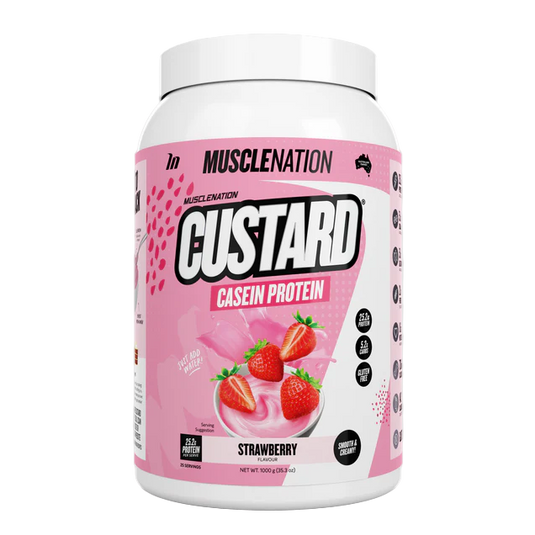 Muscle Nation CUSTARD CASEIN PROTEIN