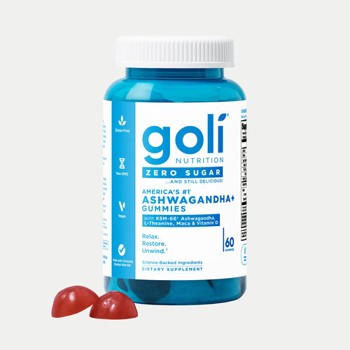 GOLI ASHWAGANDA GUMMIES - Zero Sugar