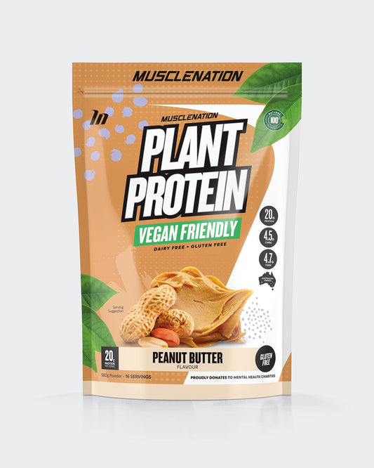 100% NATURAL PLANT BASED PROTEIN - PEANUT BUTTER