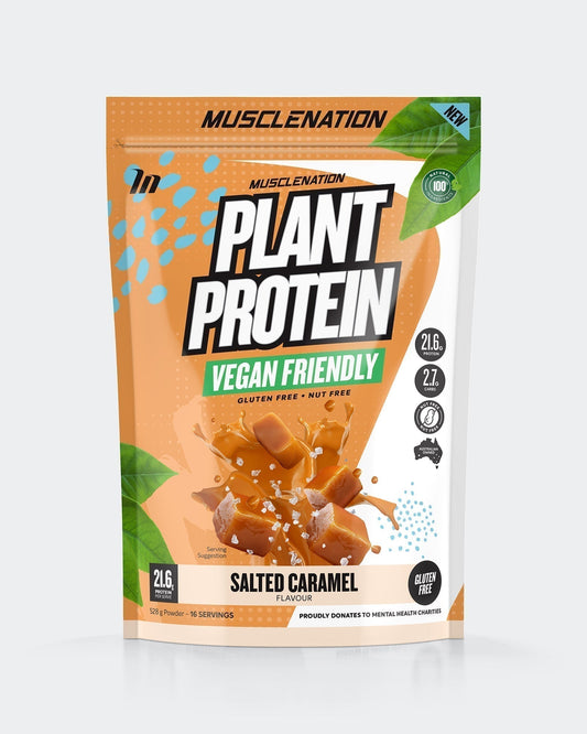 100% NATURAL PLANT BASED PROTEIN - SALTED CARAMEL