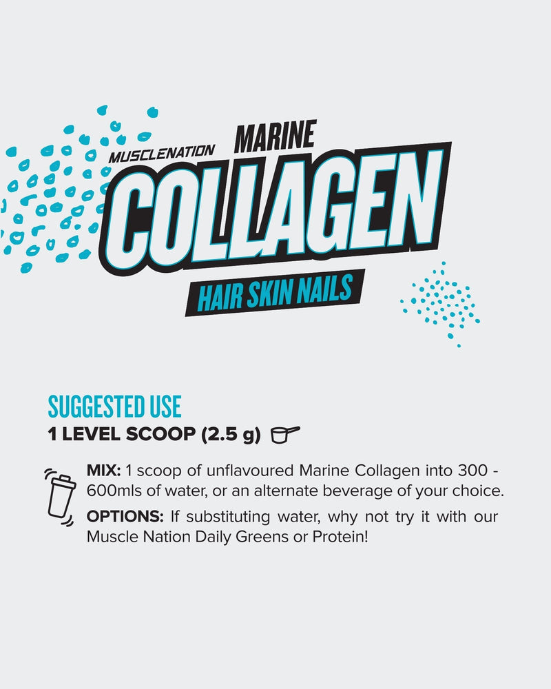 Load image into Gallery viewer, Muscle Nation 100% NATURAL MARINE COLLAGEN - UNFLAVOURED
