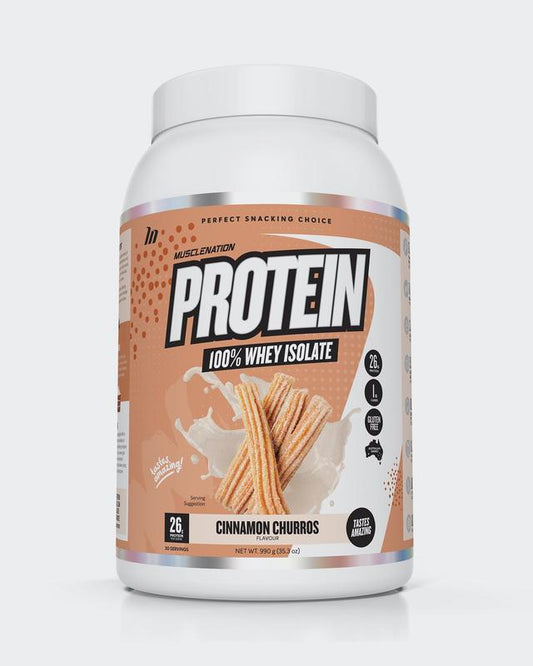 Muscle Nation PROTEIN 100% WHEY ISOLATE - CINNAMON CHURROS