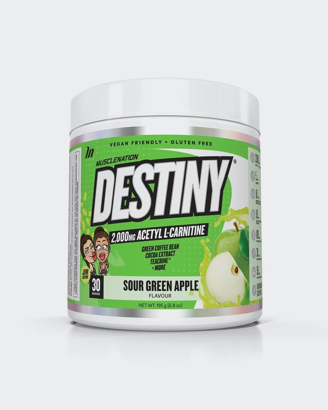 Muscle Nation DESTINY FAT BURNER - Sour Green Apple