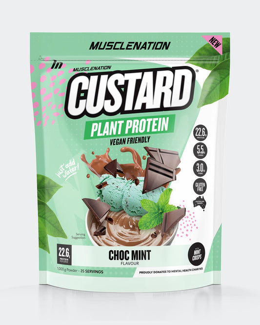 Muscle Nation CUSTARD PLANT PROTEIN - CHOC MINT