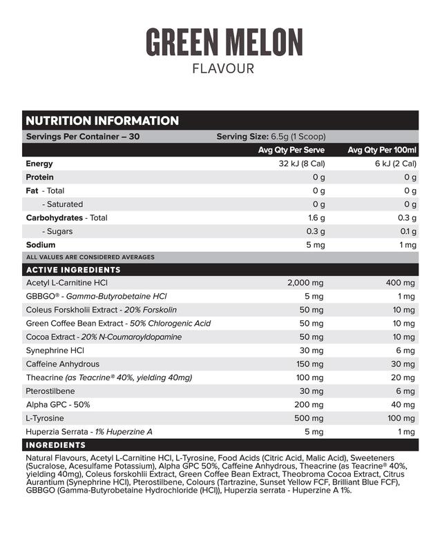 Load image into Gallery viewer, Muscle Nation DESTINY FAT BURNER - Sour Watermelon
