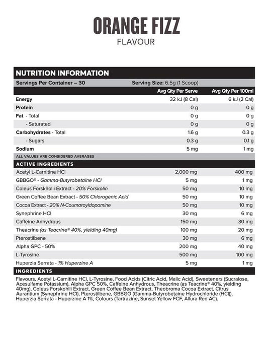 Muscle Nation DESTINY FAT BURNER - Sour Watermelon