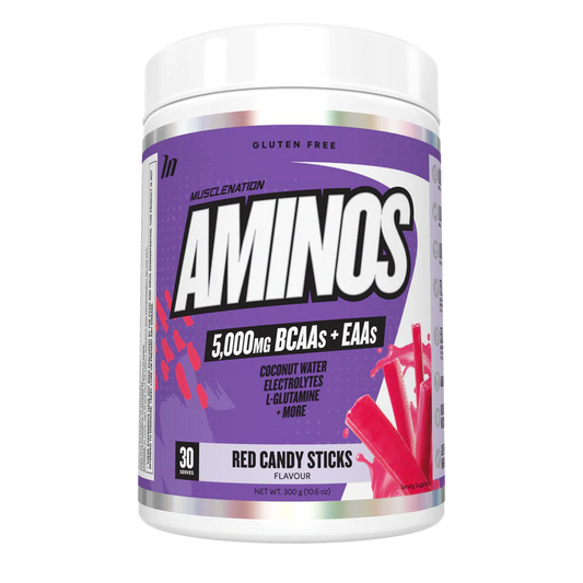 Muscle Nation AMINOS - RED CANDY STICKS