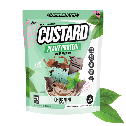 100% NATURAL PLANT BASED PROTEIN - CHOC MINT