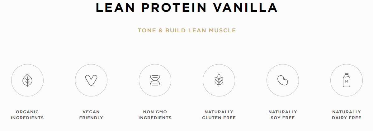 Tropeaka Lean Protein - Vanilla (500g)