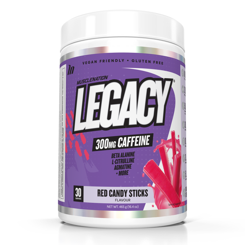 Load image into Gallery viewer, Muscle Nation LEGACY PRE WORKOUT - RED CANDY STICKS
