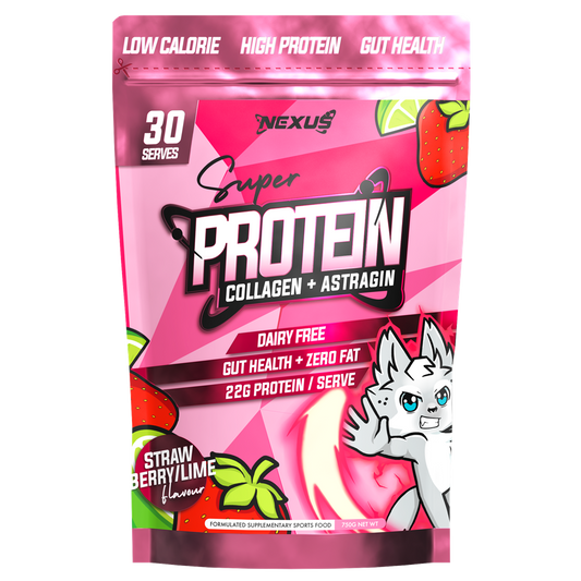 SUPER PROTEIN WATER - STRAWBERRY LIME 30 SERVES